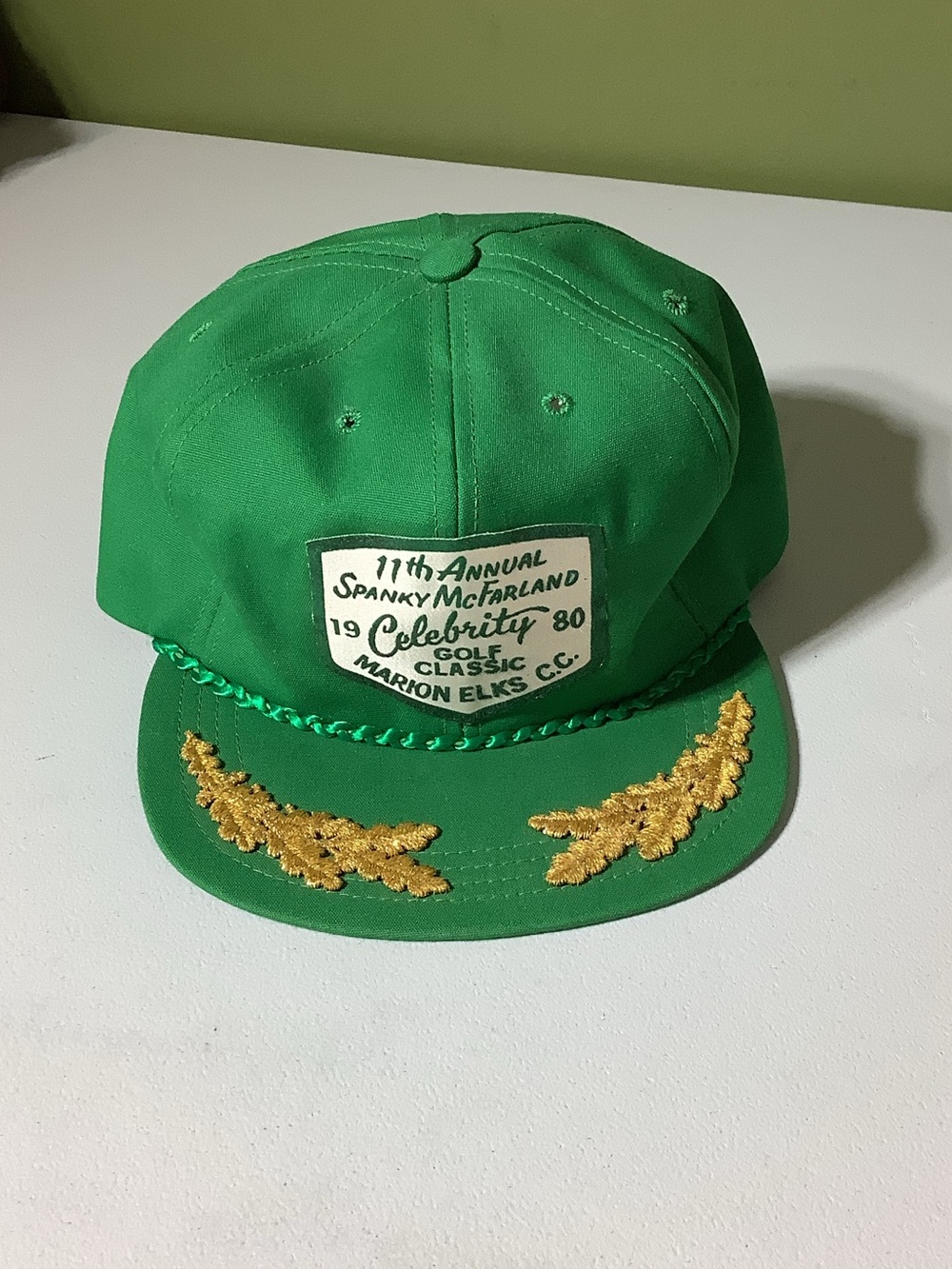 Vintage Spanky McFarland Celebrity Golf Classic 1980 hat